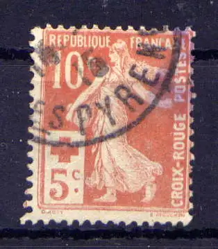 (2224) Frankreich Nr.126                 O  gestempelt