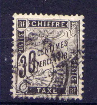 (2226) Frankreich Porto Nr.18                 O  gestempelt