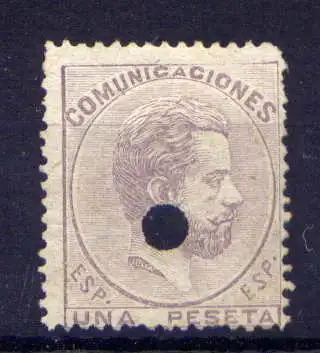 (1202) Spanien Nr.118        (*)  ohne Gummierung