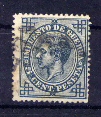 (1240) Spanien Zz Nr.7             O  gestempelt