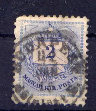 (3005) Ungarn Nr.15 B       O  gestempelt