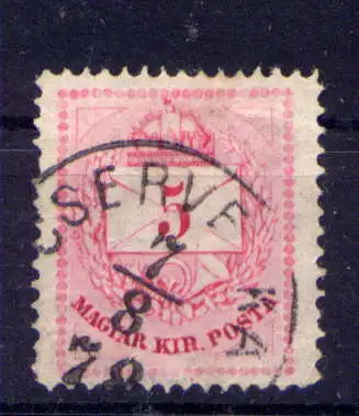 (3007) Ungarn Nr.17 A       O  gestempelt