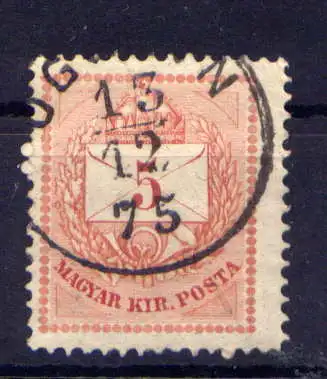 (3008) Ungarn Nr.17 A       O  gestempelt