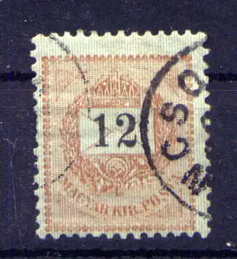 (3028) Ungarn Nr.33 B              O  gestempelt