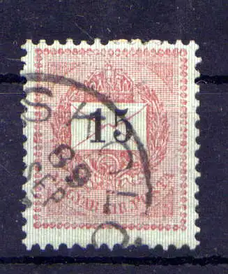 (3029) Ungarn Nr.34 B              O  gestempelt