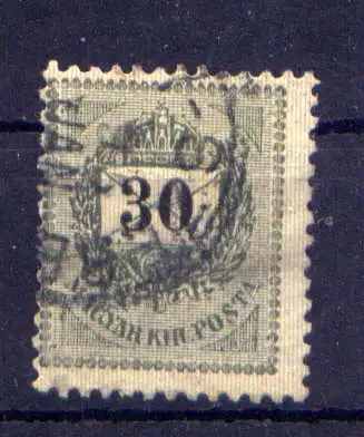 (3030) Ungarn Nr.37 B              O  gestempelt