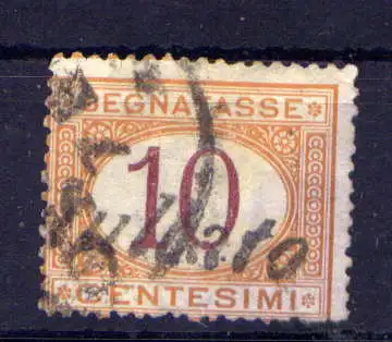 (1459) Italien Porto Nr.6          O  gestempelt