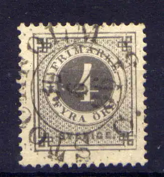 (2056) Schweden Nr.18 B         O  gestempelt