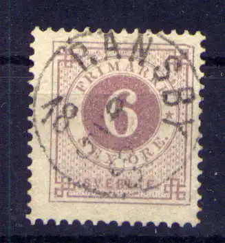 (2058) Schweden Nr.20 B         O  gestempelt