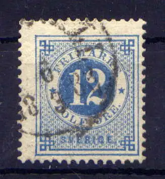 (2059) Schweden Nr.21 B         O  gestempelt