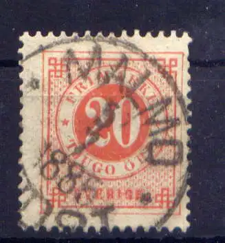 (2060) Schweden Nr.22 B         O  gestempelt