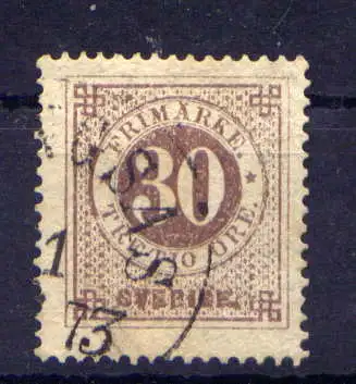 (2062) Schweden Nr.24 A         O  gestempelt