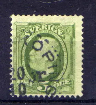 (2065) Schweden Nr.41 b         O  gestempelt