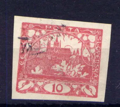 (1632) Tschechoslowakei Nr.3         O  gestempelt