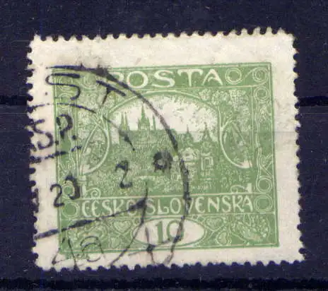 (1635) Tschechoslowakei Nr.25         O  gestempelt