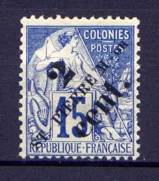 (019) St.Pierre & Miquelon Nr.34         (*)  ohne Gummierung