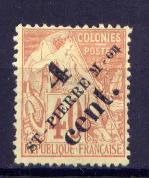 (024) St.Pierre & Miquelon Nr.39         (*)  ohne Gummierung