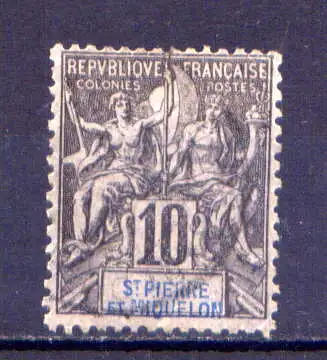 (034) St.Pierre & Miquelon Nr.50         O  gestempelt