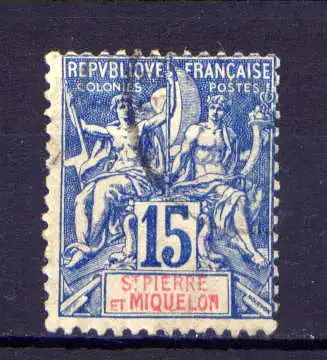 (035) St.Pierre & Miquelon Nr.51         O  gestempelt