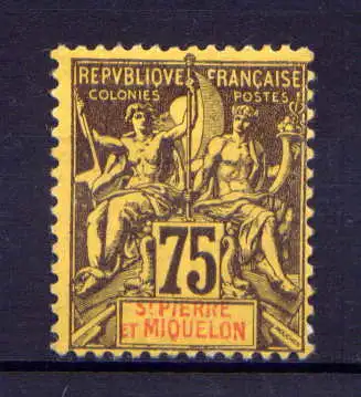 (041) St.Pierre & Miquelon Nr.57         (*)  ohne Gummierung
