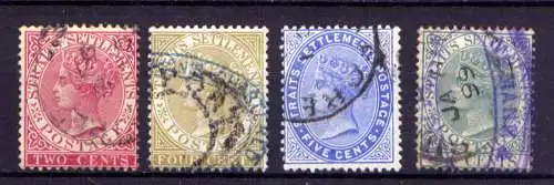 (009) Straits Settlements ex.Nr.35/9          O  gestempelt