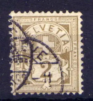(2704) Schweiz Nr.50        O  gestempelt