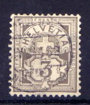(2705) Schweiz Nr.51        O  gestempelt