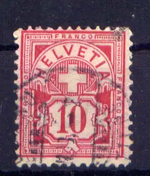 (2709) Schweiz Nr.54        O  gestempelt