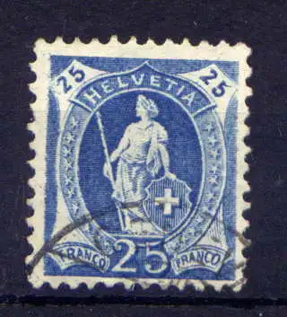(2714) Schweiz Nr.75 C        O  gestempelt