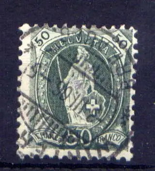 (2715) Schweiz Nr.78 C        O  gestempelt