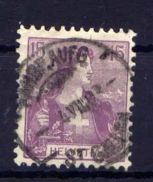 (2724) Schweiz Nr.100        O  gestempelt