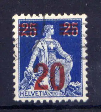 (2731) Schweiz Nr.161        O  gestempelt