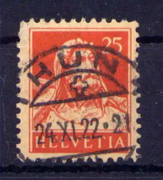 (2732) Schweiz Nr.167        O  gestempelt