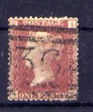 (1705) Großbritannien Nr.16 Platte:188        O  gestempelt