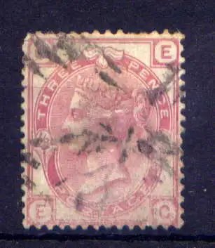 (1712) Großbritannien Nr.41 Platte:16        O  gestempelt