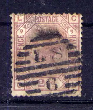 (1716) Großbritannien Nr.47 Platte:9         O  gestempelt