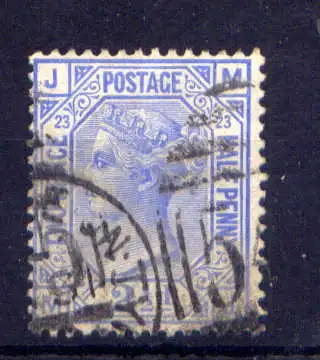 (1721) Großbritannien Nr.59  Platte:23         O  gestempelt