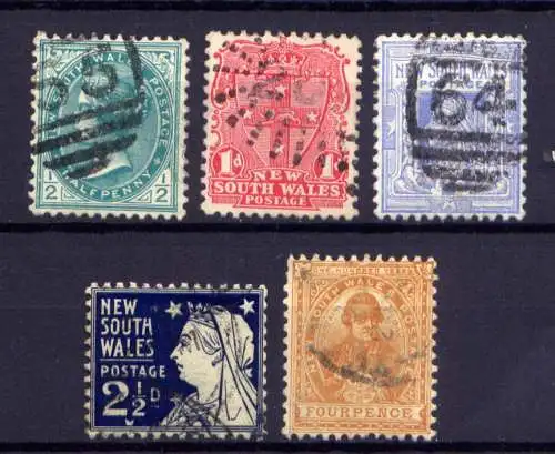 (064) Neusüdwales ex.Nr.81/6        O  gestempelt