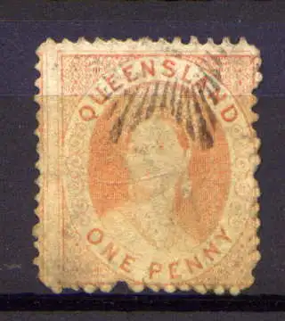 (034) Queensland Nr.26        O  gestempelt