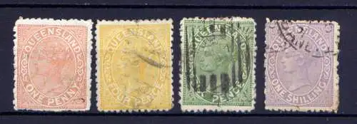 (040) Queensland ex.Nr.53/7        O  gestempelt