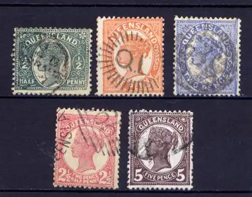 (047) Queensland Nr.83/7        O  gestempelt