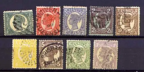 (050) Queensland ex.Nr.94/103        O  gestempelt