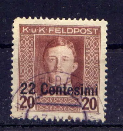 (4380) Österreich Feldpost in Italien Nr.9                   O  gestempelt