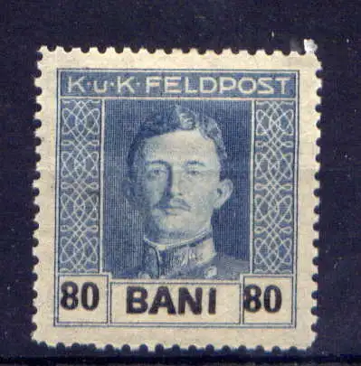 (4392) Österreich Feldpost in Rumänien Nr.30                   *  ungebraucht