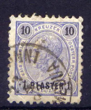 (4400) Österreich Post in der Levante Nr.23                   O  gestempelt