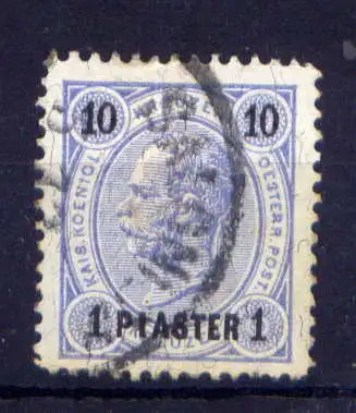 (4401) Österreich Post in der Levante Nr.23                   O  gestempelt