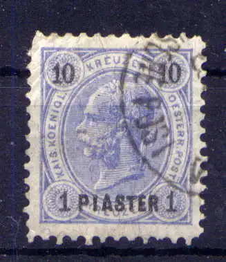 (4402) Österreich Post in der Levante Nr.23                   O  gestempelt
