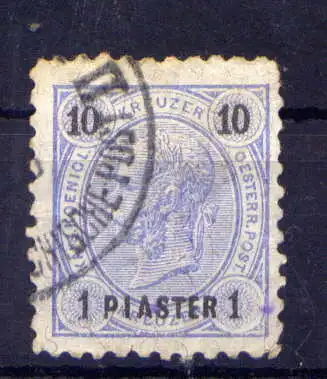 (4403) Österreich Post in der Levante Nr.23                   O  gestempelt