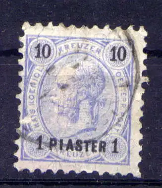 (4405) Österreich Post in der Levante Nr.23                   O  gestempelt