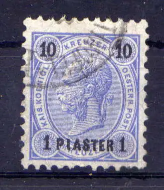 (4406) Österreich Post in der Levante Nr.23                   O  gestempelt